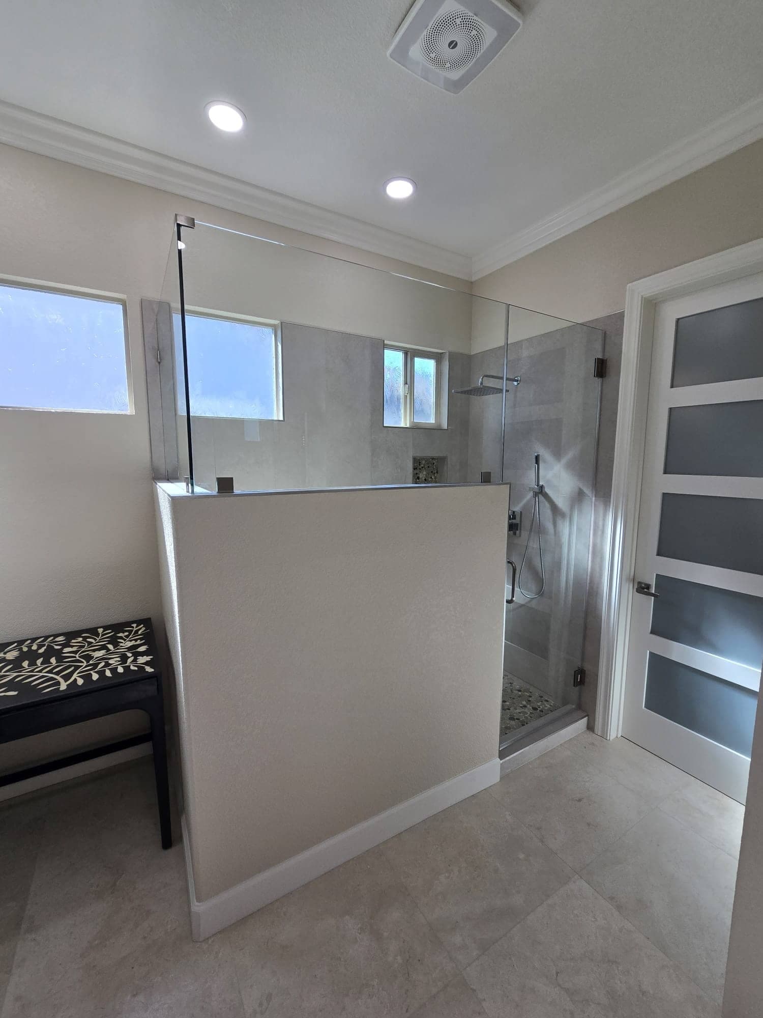 A completed ABC77 Glass shower installation (4)